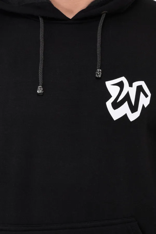 Black_Stylish_W_Printed_Hooded_Sweatshirt_For_Men