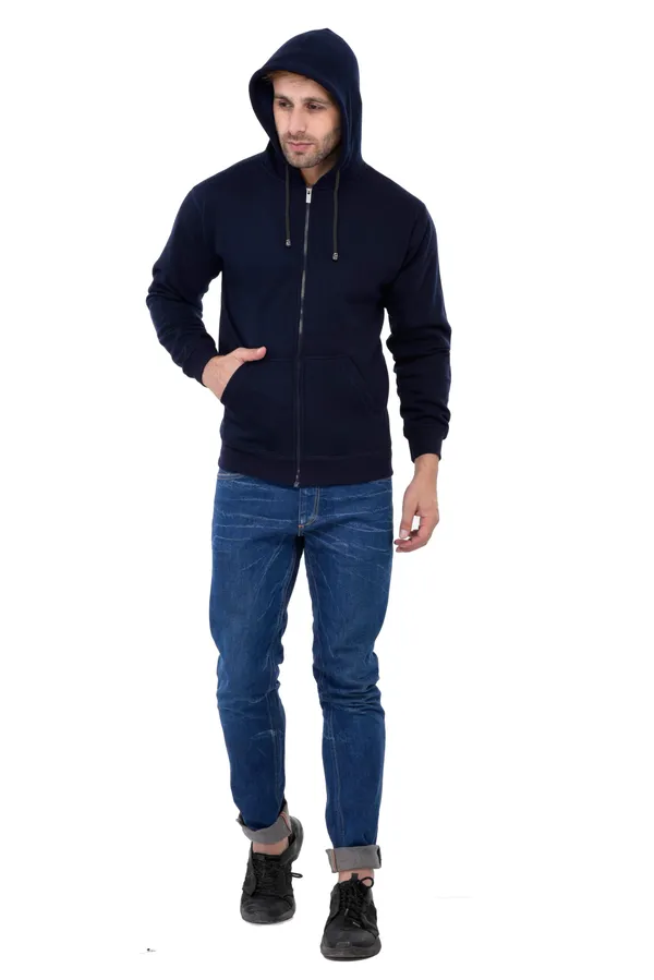 Navy_Blue_Stylish_Plain_Zipper_Hooded_Sweatshirt_For_Men