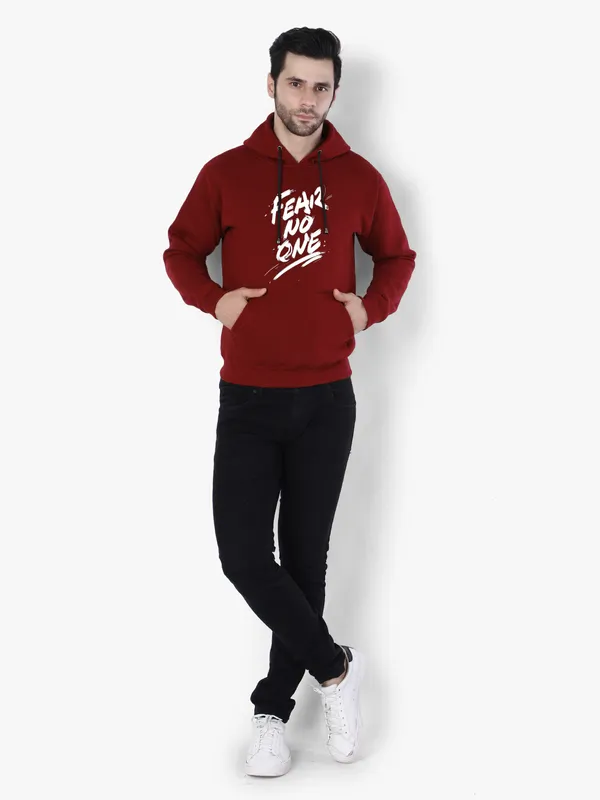 Maroon_Cool_Fear_No_1_Printed_Hooded_Sweatshirt_For_Men