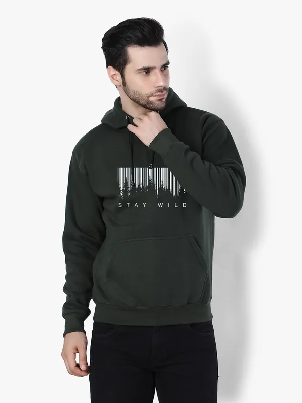 Bottle_Green_Cool_Stay_Wild_Printed_Hooded_Sweatshirt_For_Men