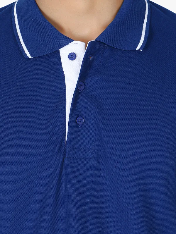Royal_Blue_Stylish_Royal_Polo_Neck_T-Shirt_With_Stripes_For_Men