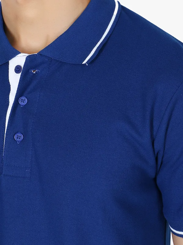 Royal_Blue_Stylish_Royal_Polo_Neck_T-Shirt_With_Stripes_For_Men