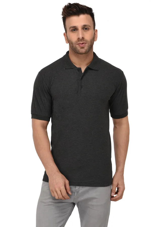 Dark_Grey_Plain_Dark_Polo_Neck_T-Shirt_For_Men