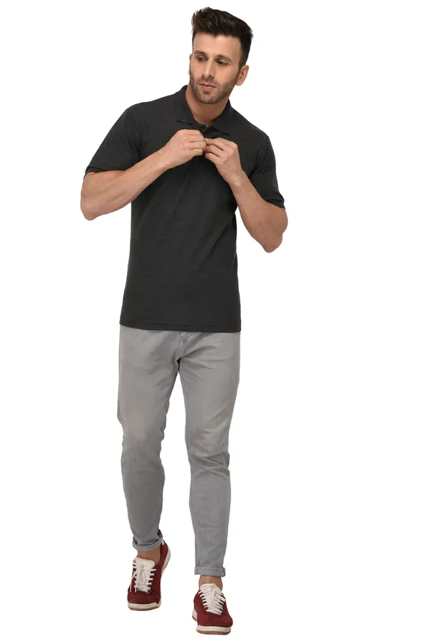 Dark_Grey_Plain_Dark_Polo_Neck_T-Shirt_For_Men