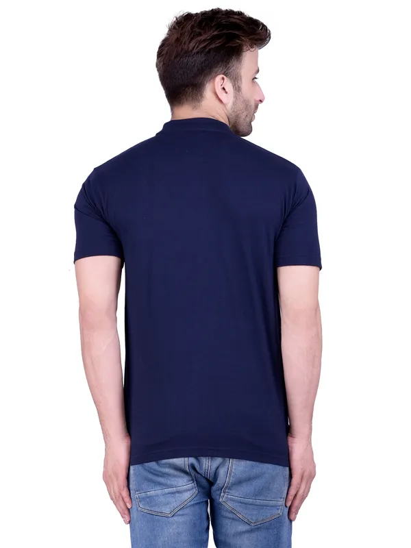 Navy_Blue_Plain_Henley_Neck_Half_Sleeves_T-Shirt_For_Men