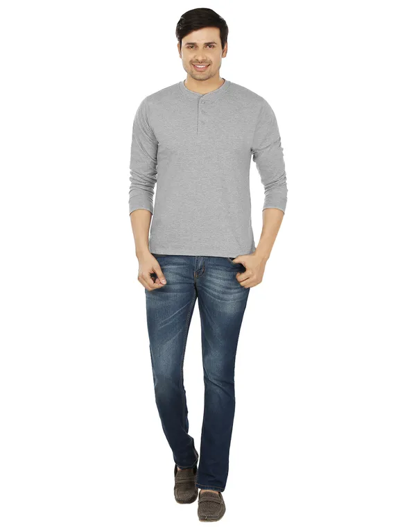 Grey_Plain_Henley_Neck_Full_Sleeves_T-Shirt_For_Men
