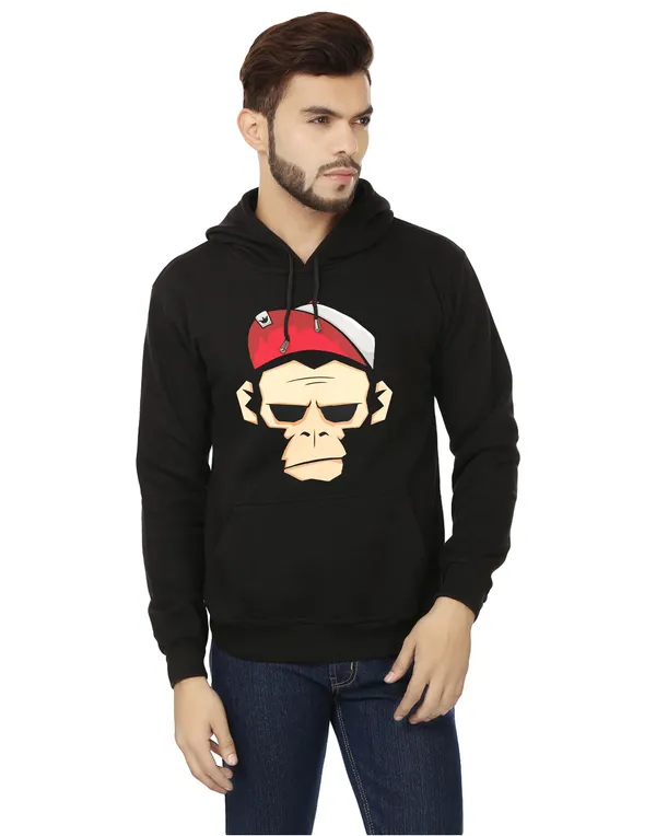 Black_Stylish_Graphic_Printed_Hoodie_For_Men