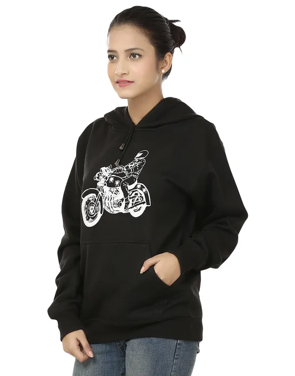 Black_Stylish_Bike_Printed_Hooded_Sweatshirt_For_Women