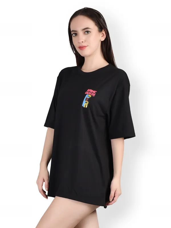 Black_Printed_Oversized_T-Shirt_For_Women