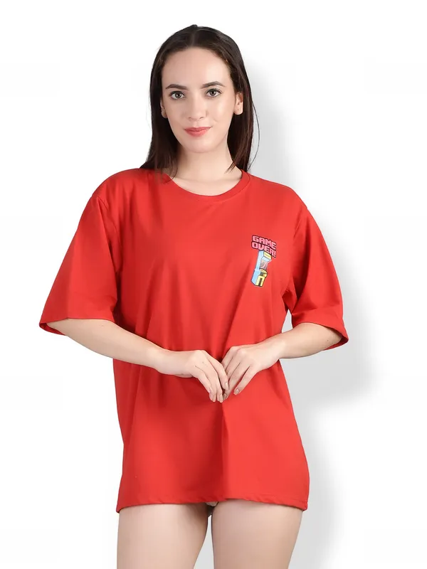 Red_Printed_Oversized_T-Shirt_For_Women