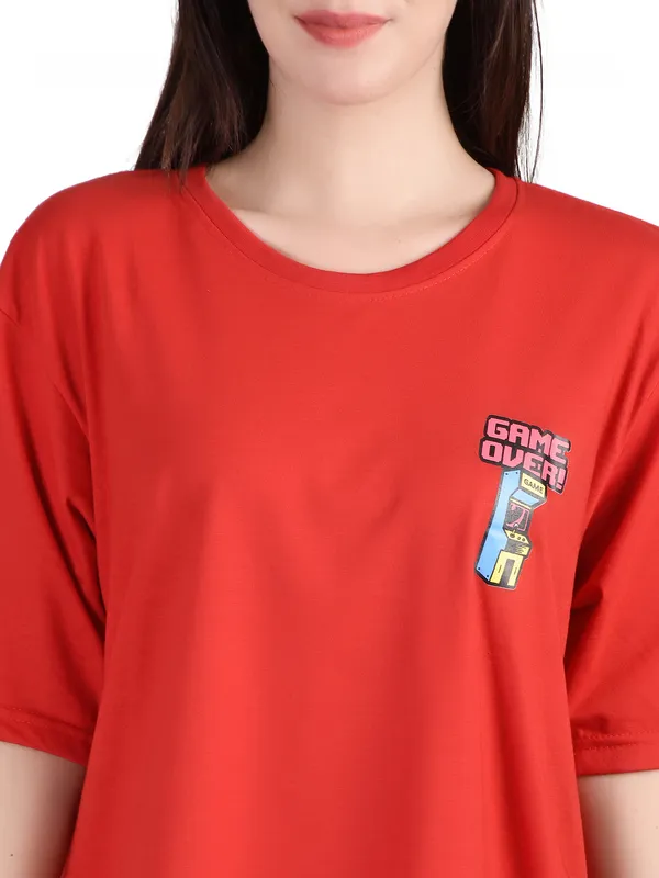 Red_Printed_Oversized_T-Shirt_For_Women
