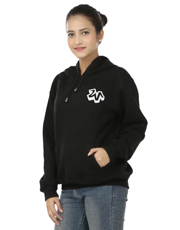 Black_Stylish_W_Printed_Hooded_Sweatshirt_For_Women