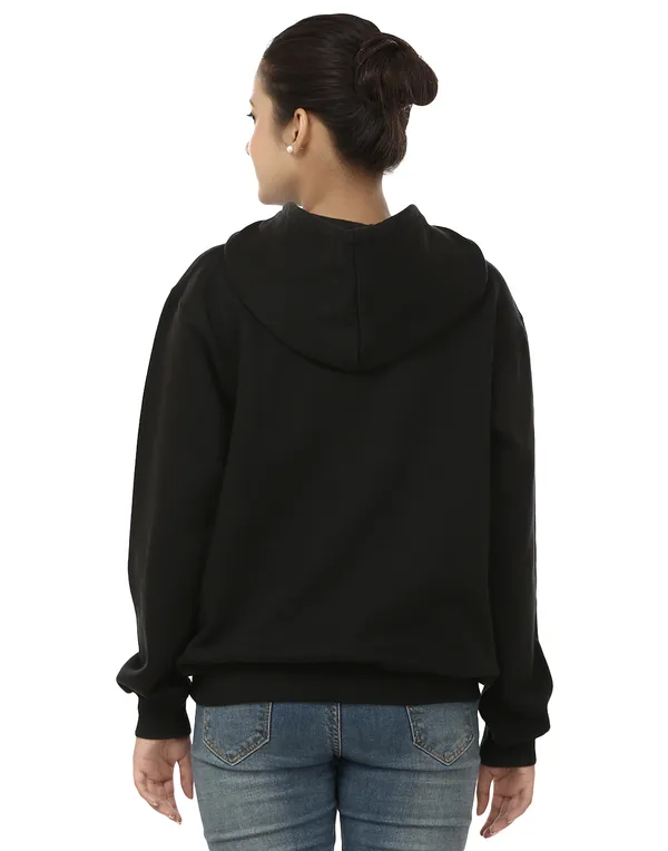 Black_Stylish_W_Printed_Hooded_Sweatshirt_For_Women