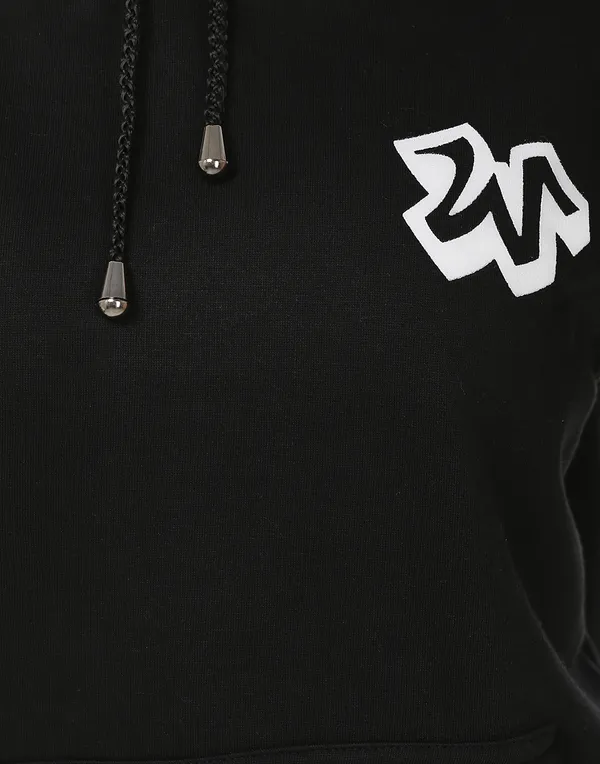 Black_Stylish_W_Printed_Hooded_Sweatshirt_For_Women