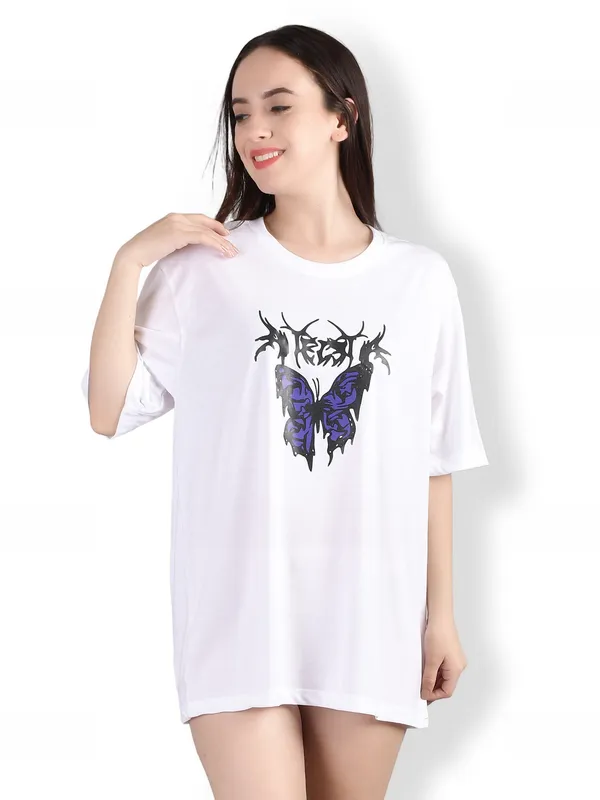 White_Printed_Oversized_T-Shirt_For_Women