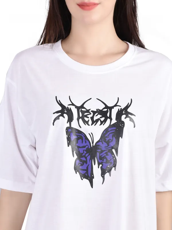 White_Printed_Oversized_T-Shirt_For_Women