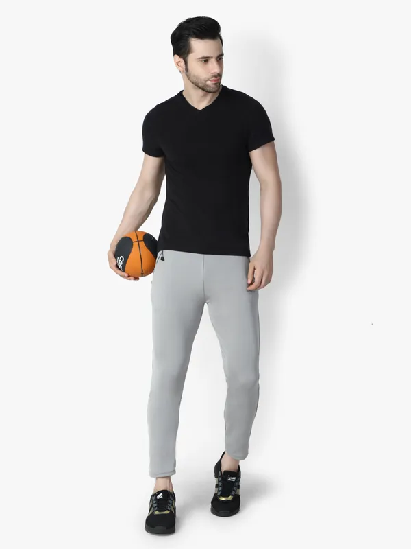 Silver_Stylish_Silver_Stretchable_Joggers_With_Zipper_Pockets_For_Men