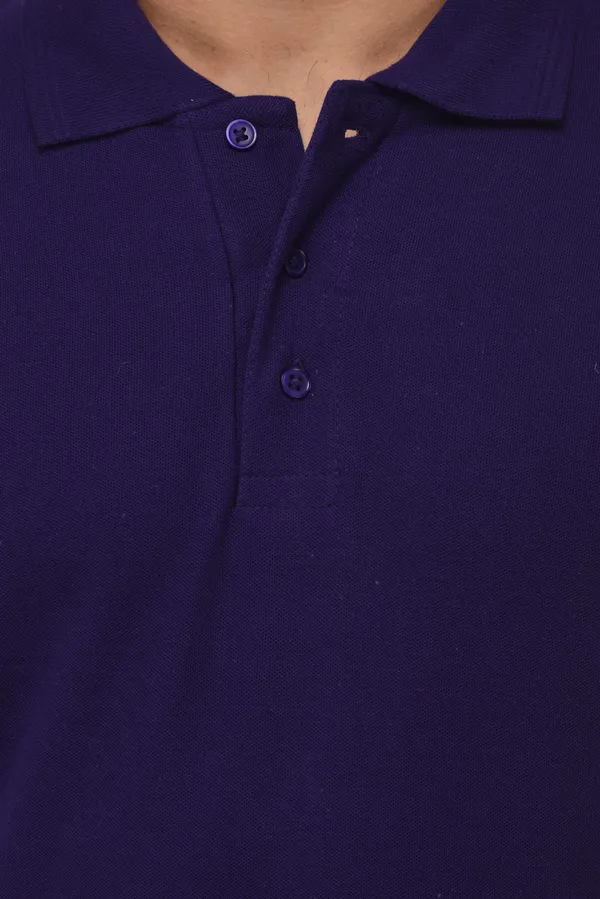 Purple_Plain_Polo_Neck_T-Shirt_For_Men