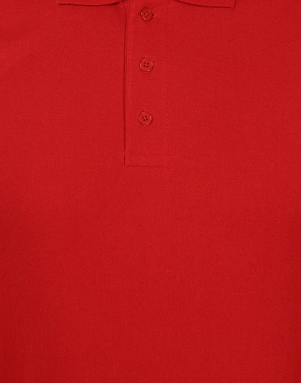 Red_Plain_Polo_Neck_T-Shirt_For_Men