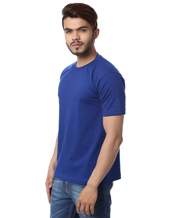 Royal_Blue_Plain_Royal_Round_Neck_T-Shirt_For_Men