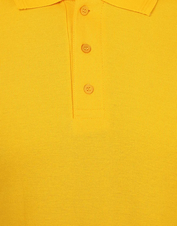 Yellow_Plain_Polo_Neck_T-Shirt_For_Men