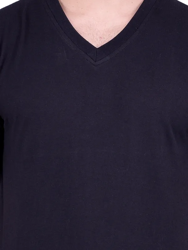 Black_Plain_V-Neck_T-Shirt_For_Men