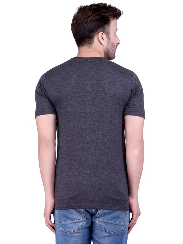 Dark_Grey_Plain_Dark_V-Neck_T-Shirt_For_Men