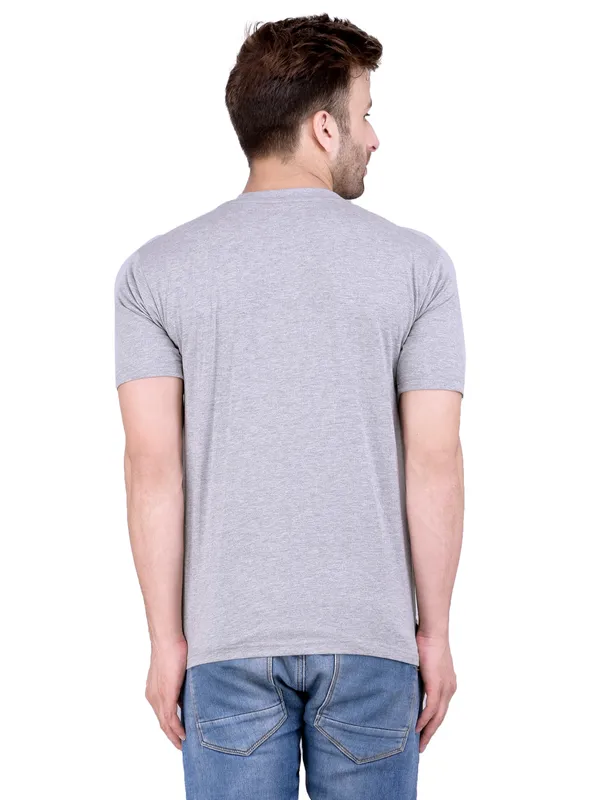 Grey_Plain_V-Neck_T-Shirt_For_Men