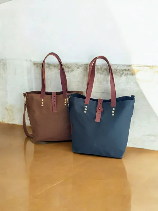 Blue_Women_Sling_Tote_Bag_|_Canvas_Leather_Closure_with_Shoulder_Strap