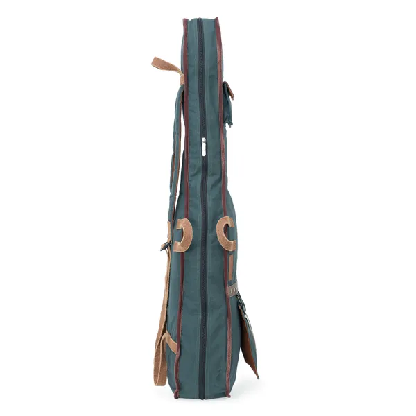 Blue_Unisex_Padded_Guitar_Bag_|_Canvas_Zipper_With_Back_Strap