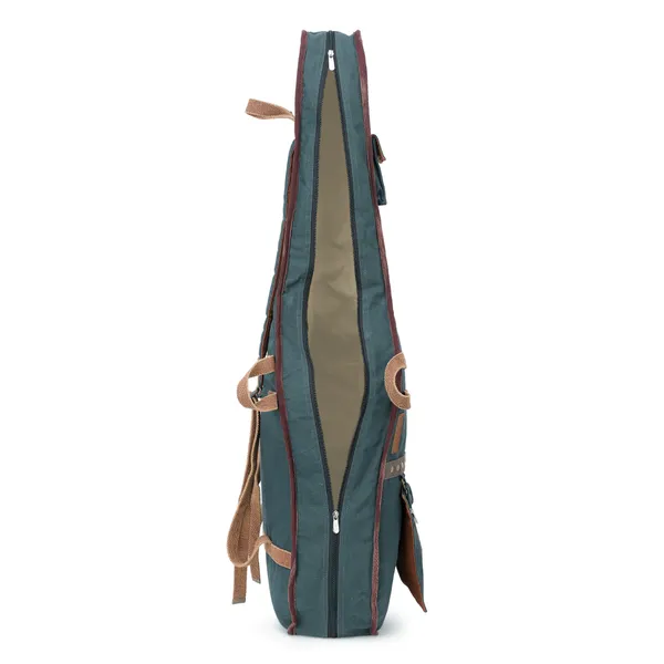Blue_Unisex_Padded_Guitar_Bag_|_Canvas_Zipper_With_Back_Strap