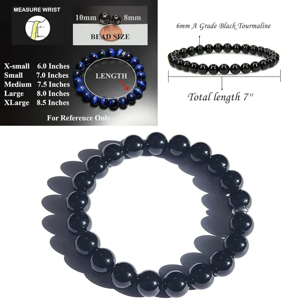 Black_Tourmaline_Stone/Crystal_Natural_Bracelet_For_Men_And_Women_To_Preventing_From_Negative_Energy._(10_Mm)