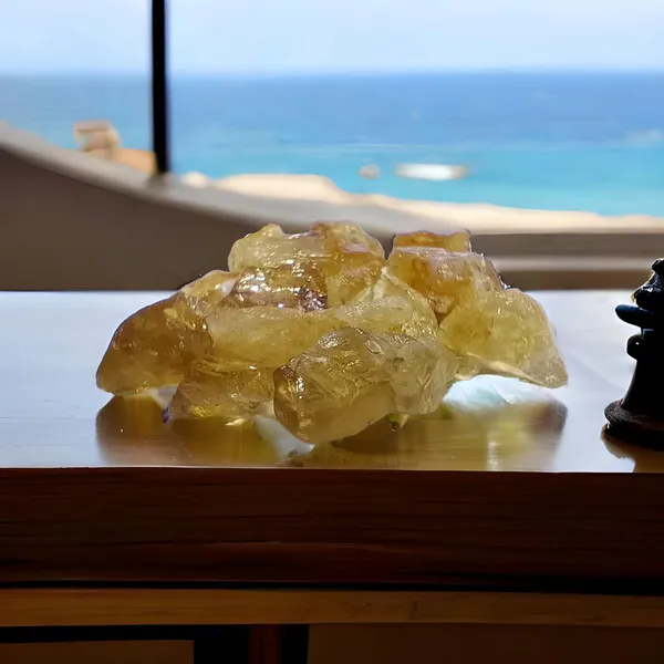 Yellow_Natural_Citrine_Crystals_Raw_Stone_Original_Rough_For_Reiki,Vastu/Working_Table/Home/Office_Decor/Wealth_And_Business_Luck._(Max.50_Gram))