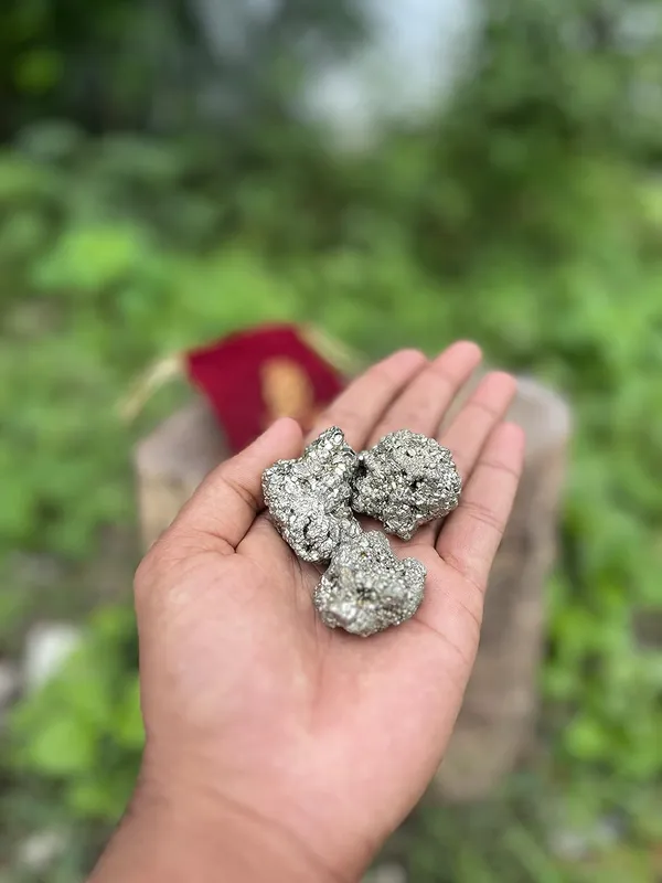 Gold_Natural_Pyrite_Stone_Original_Rough_Cluster_From_Peru_For_Vastu/Working_Table_Decor/Wealth_And_Business_Luck