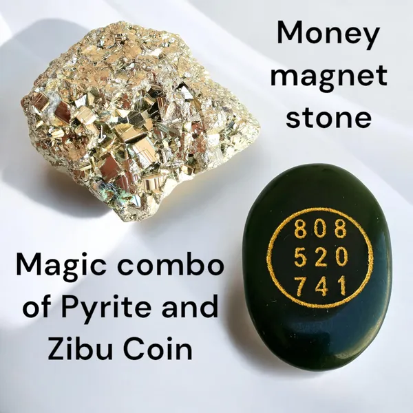 Pyrite_Stone_&_Green_Jade_Zibu_Combo_–_Wealth_&_Spiritual_Healing_Stone_for_Tarot,_Astrology,_Numerology_and_Palmistry