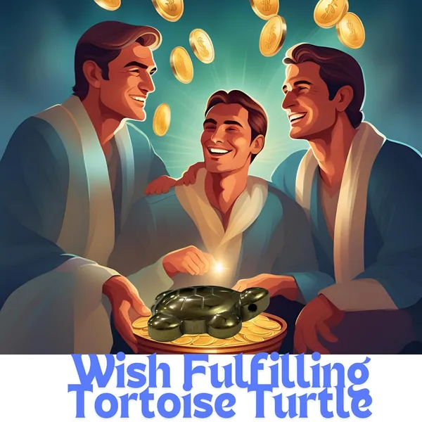 Plate_Pyrite_Stone_Original_Made_Wish_Fulfilling_Tortoise_Turtle:_A_Feng_Shui_Charm_For_Home_Decor_And_Positive_Energy._(Pyrite_+_Turtle+Plate)