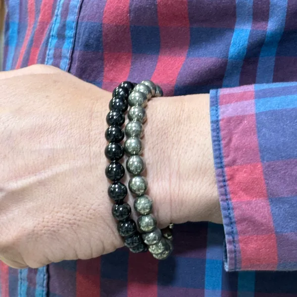 Pyrite_and_Black_Black_Tourmaline_Bracelet_Lab_Test_Certificate,_Crystal_Attracts_Business_Luck_Protective_Energy_Wealth_Finance