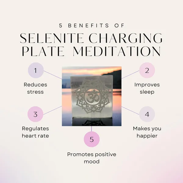 White_Square_Selenite_Plate_Engraved_Om_Symbol_Used_For_Charging_Crystal_Cleansing_Re-Energy_Work_3_To_4"-_(Om-Square)