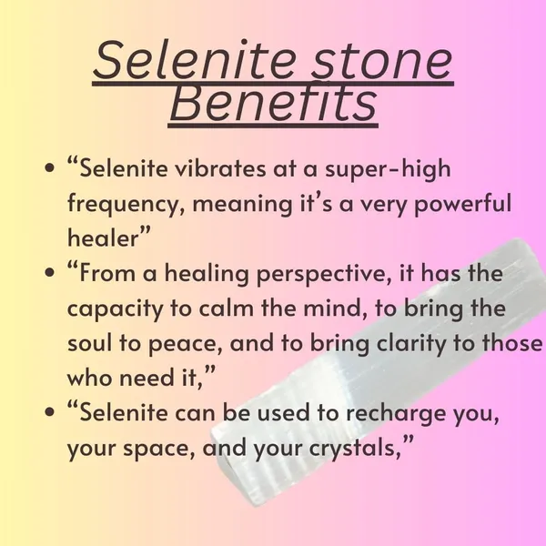 Naturals_Stones_Amethyst_Black_Tourmaline_Obsidian_Pyrite_Clear_Rose_Quartz_Green_Aventurine_Jade_Tiger_Eye_Selenite_Healing_Crystal_Gemstones._(Selenite)