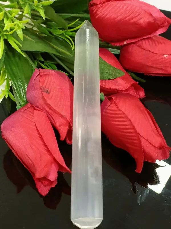 Clear_Selenite_Crystal_Healing_Wand_Massager_For_Reiki,_Healing,_Meditation_And_Idol_Figurine