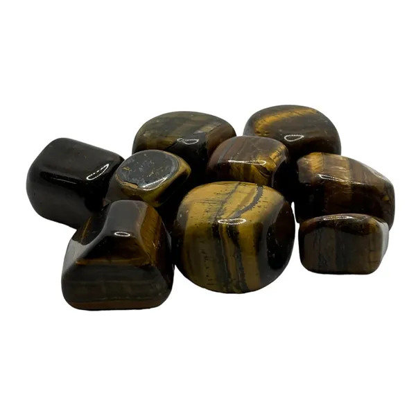 Natural_Energised_Tumble_Stone_Of_Rose_Quartz,_Citrine_Selenite,_Tiger_Eye,_Black_Obsidian_Used_For_Reiki_Healing,_Home_Decor,(Qty-_5_Nos.)_(Tumble_Stone,_Tiger_Eye)