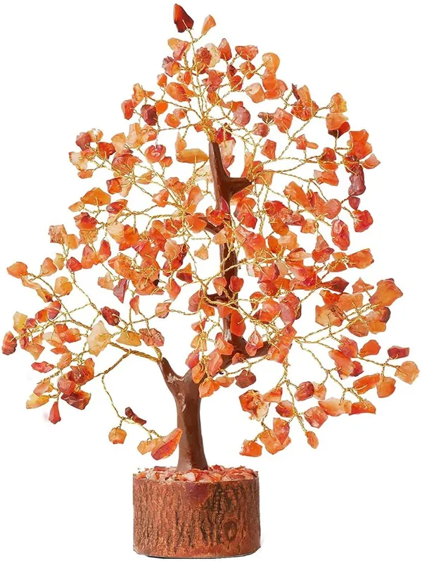 Seven_Chakra_Crystal_Feng_Shui_Money_Bonsai_Tree_For_Positivity_Home_Decoration,Table_Decor_300_Beads._(Carnelian)