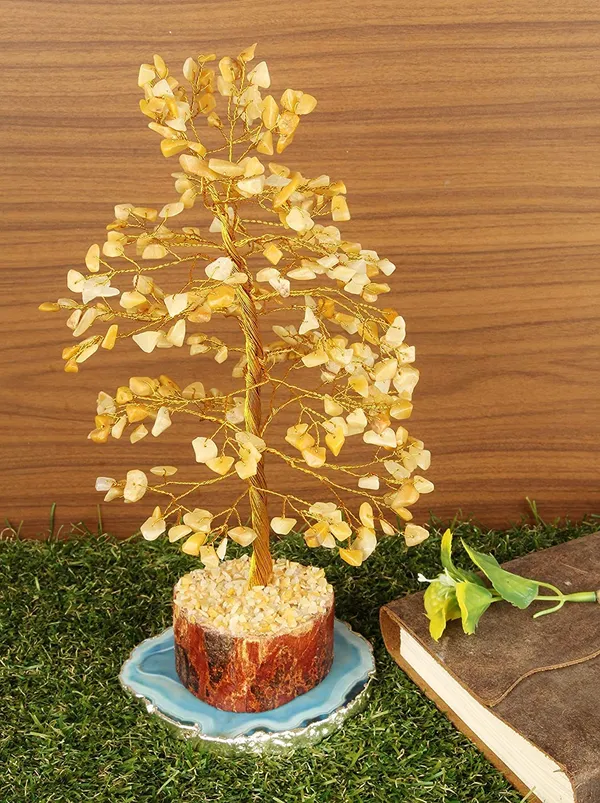 Seven_Chakra_Crystal_Feng_Shui_Money_Bonsai_Tree_For_Positivity_Home_Decoration,Table_Decor_300_Beads._(Citrine)