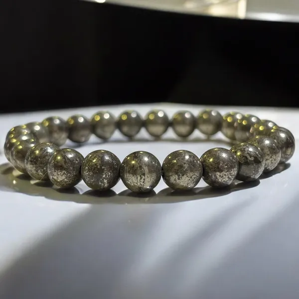 Pyrite_Money_Magnet_Bracelet_with_Original_Certified