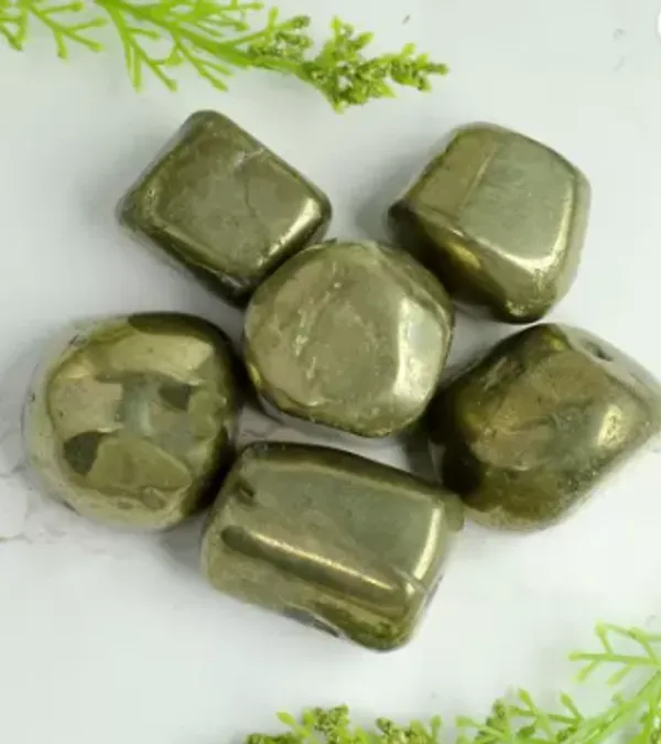 Multicolour_Natural_Energised_Tumble_Stone_Of_Rose_Quartz,_Citrine_Selenite,_Tiger_Eye,_Black_Obsidian_Used_For_Reiki_Healing,_Home_Decor,(Qty-_5_Nos.)_(Tumble_Stone,_Pyrite_Stone)