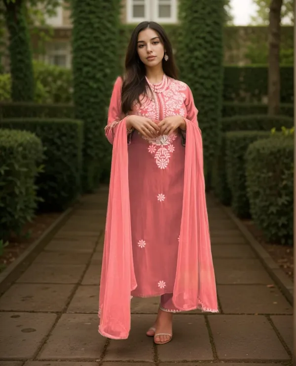 Women_Viscose_Rayon_Kurti_Pant_Dupatta_Set