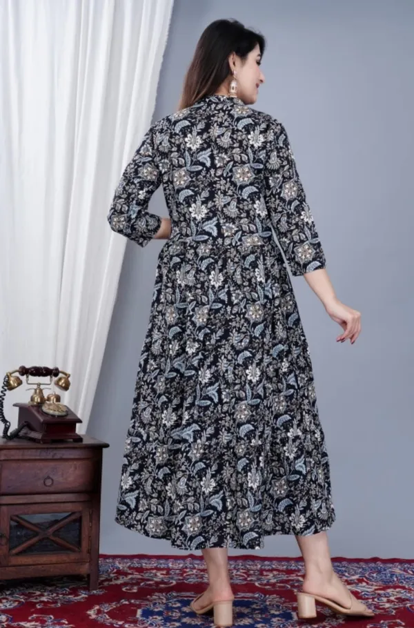 Women_Black_Floral_Gown_Dress