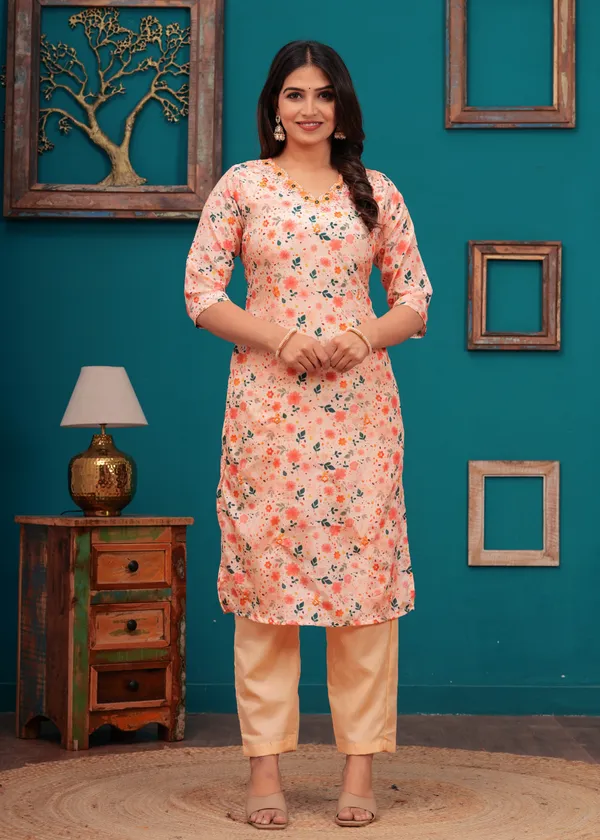 Pink_Chinon_V_Neck_3/4Th_Sleeves_Floral_Digital_Printed_Straight_Kurta,_Pant_Set_With_Dupatta_For_Women_&_Girls_new