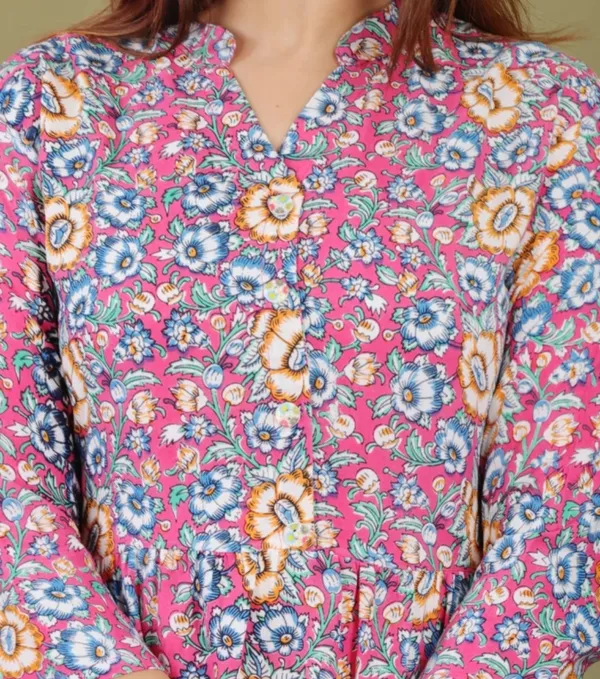 Women_Floral_Print_Viscose_Rayon_Pink_Anarkali_Kurta