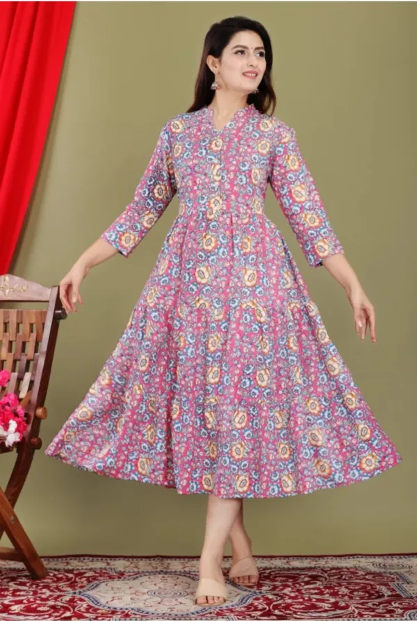 Women_Floral_Print_Viscose_Rayon_Pink_Anarkali_Kurta